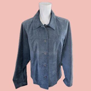 Incredible vintage washable suede jacket by W&W Original Brand